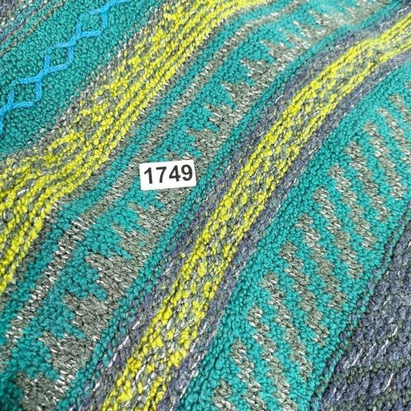 J Jill Sweater Jacket Long Womens 2X Duster Wool Blend Cozy Boho Crochet Green - Picture 10 of 10